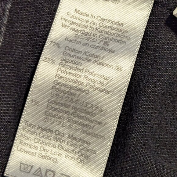 Madewell Jeans Curvy High Rise Slim Straight Jeans Richgrove Wash Black Ankle - Picture 5 of 8